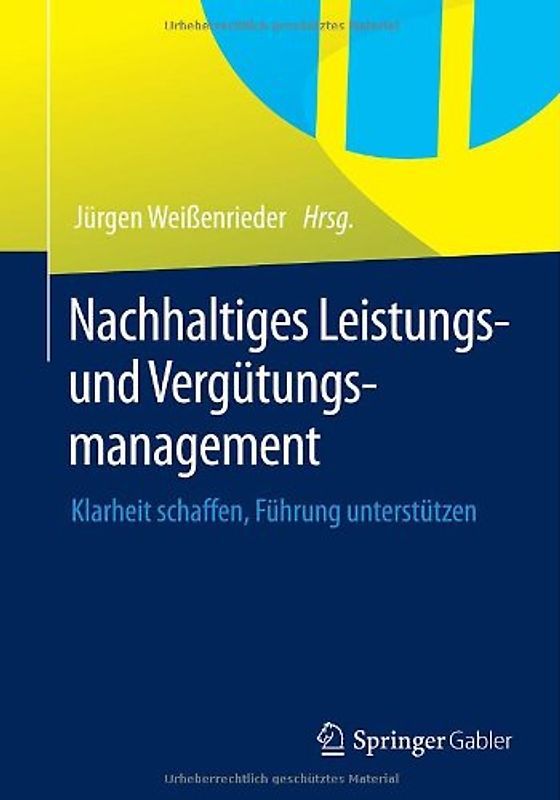 Nachhaltiges Leistungs- und Vergütungsmanagement