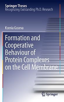 Formation and Cooperative Behaviour of Protein Complexes on the Cell Membrane