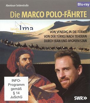 Die Marco Polo-Fährte - Abenteuer Seidenstraße - Länder Menschen Abenteuer [Blu-ray] 2 Blu-rays in einem Geschenkschuber Blu-ray Disc