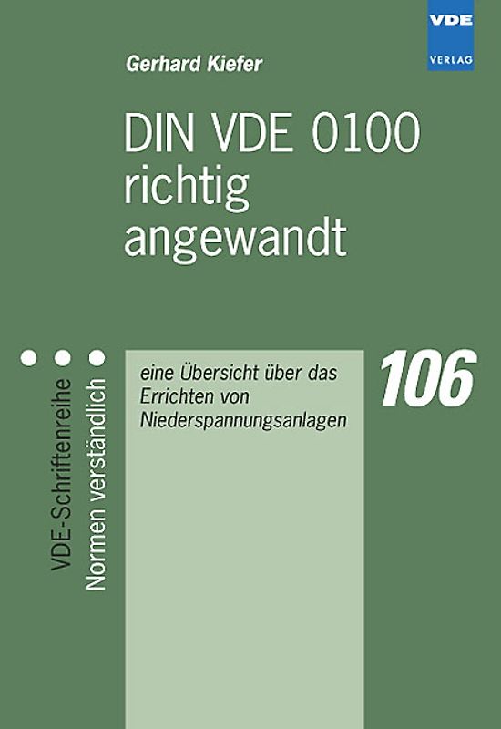 DIN VDE 0100 richtig angewandt