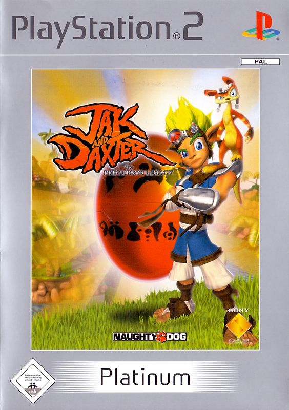 Jak and Daxter: The Precursor Legacy [Platinum, Bundle Copy] PlayStation 2