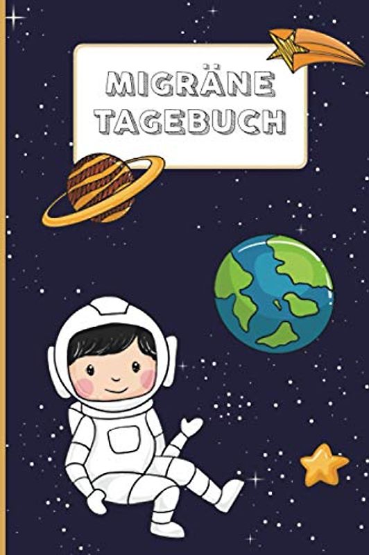 Migräne Tagebuch | Kinder: Kopfschmerz Tagebuch 112 Seiten DIN A5 | Schmerztagebuch zum Ausfüllen und Eintragen bei starken Kopfschmerzen, ... Kopfschmerztagebuch für Jungen mit Kopfweh
