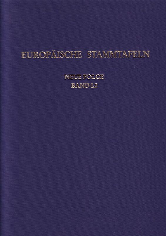 Europäische Stammtafeln. Neue Folge