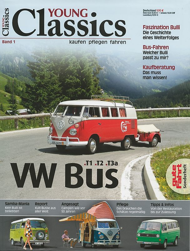 Young Classics: VW Bus T1, T2, T3a (Band 1)