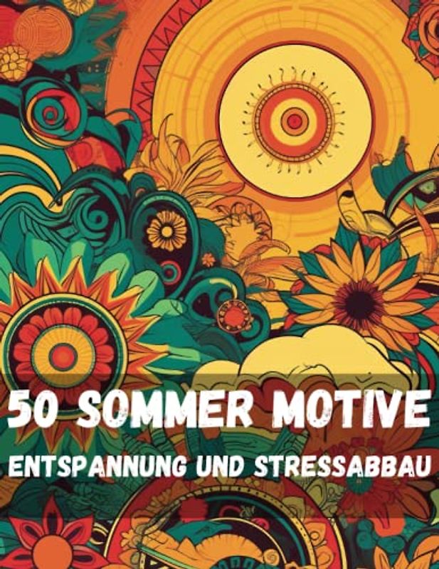 Sommerzauber: Ein Malbuch für Erwachsene mit 50 traumhaften Sommermotiven zum Ausmalen