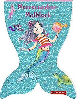 Nella Nixe: Meereszauber-Malblock: Malbuch