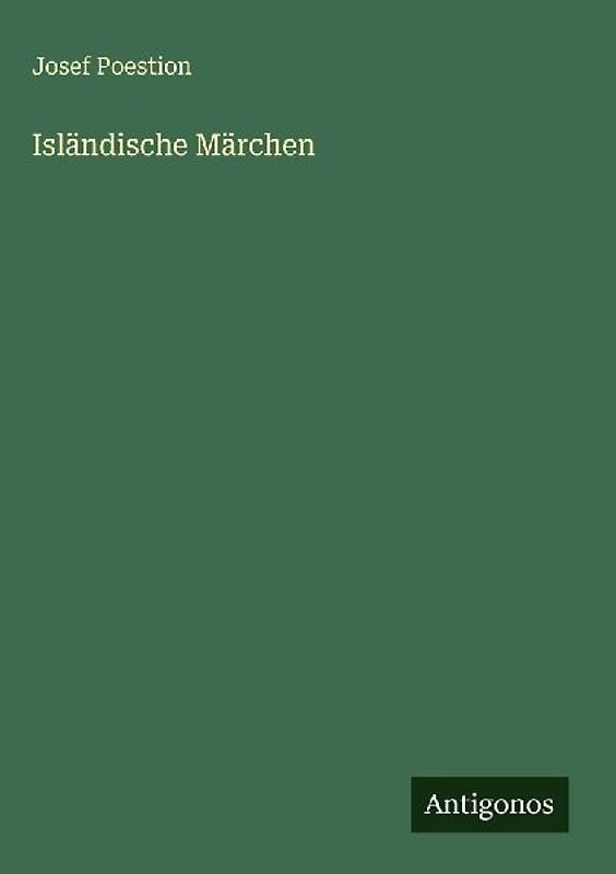Isländische Märchen