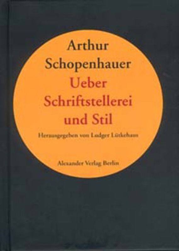 Über Schriftstellerei und Stil