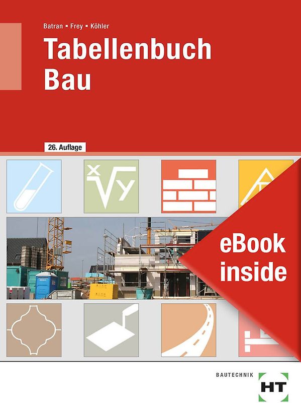 eBook inside: Buch und eBook Tabellenbuch Bau