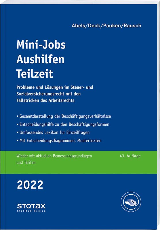 Mini-Jobs, Aushilfen, Teilzeit 2022