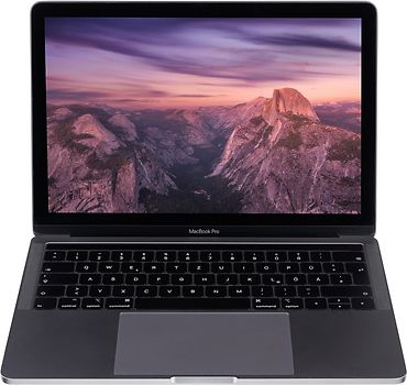 Apple MacBook Pro mit Touch Bar und Touch ID 13.3" (True Tone Retina Display) 2.3 GHz Intel Core i5 8 GB RAM 256 GB SSD [Mid 2018] space grau