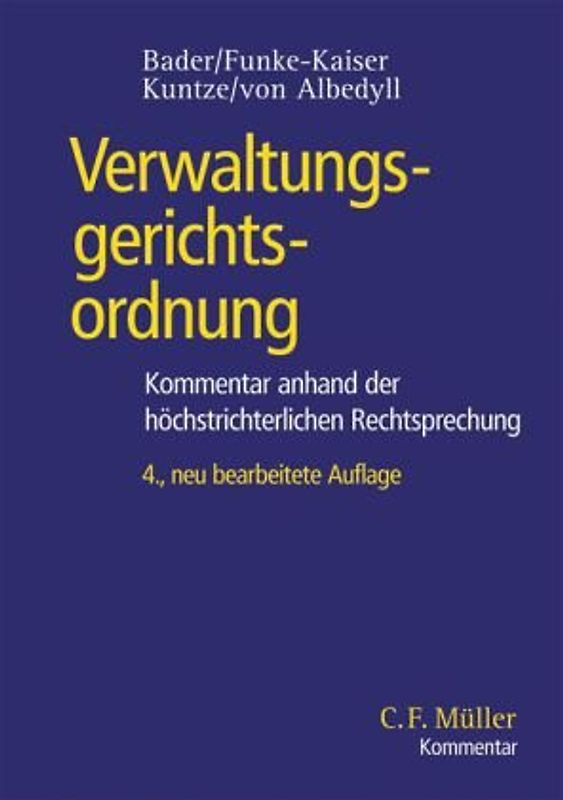Verwaltungsgerichtsordnung