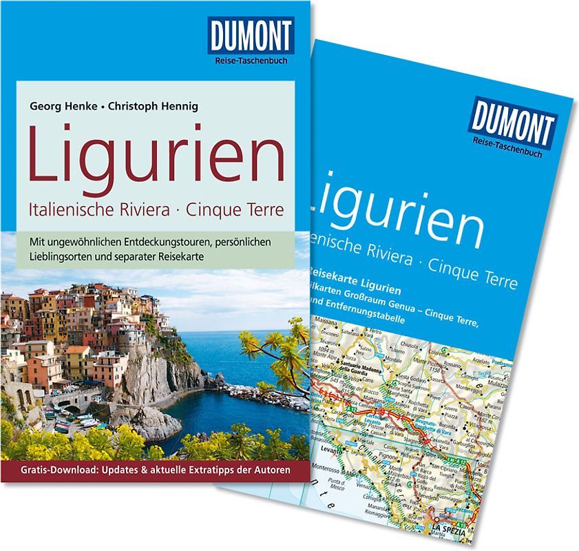 DuMont Reise-Taschenbuch Reiseführer Ligurien, Italienische Riviera,Cinque Terre