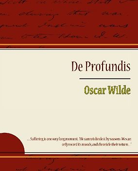 de Profundis - Oscar Wilde