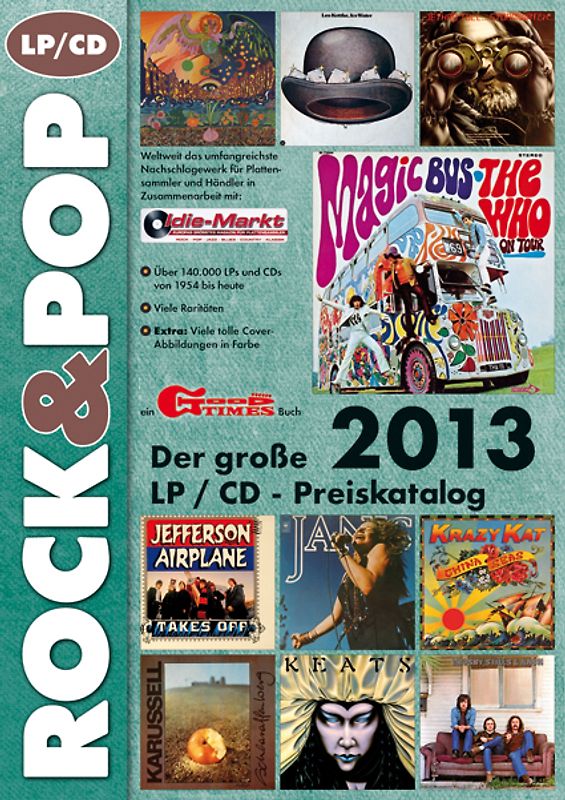 Der große Rock & Pop LP / CD Preiskatalog 2013