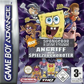 SpongeBob und seine Freunde: Angriff der Spielzeugroboter Nintendo Game Boy Advance
