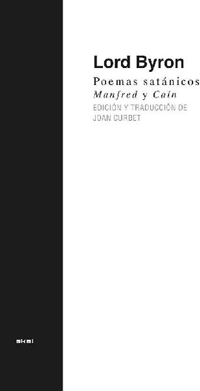 Poemas satánicos : Manfred y Caín