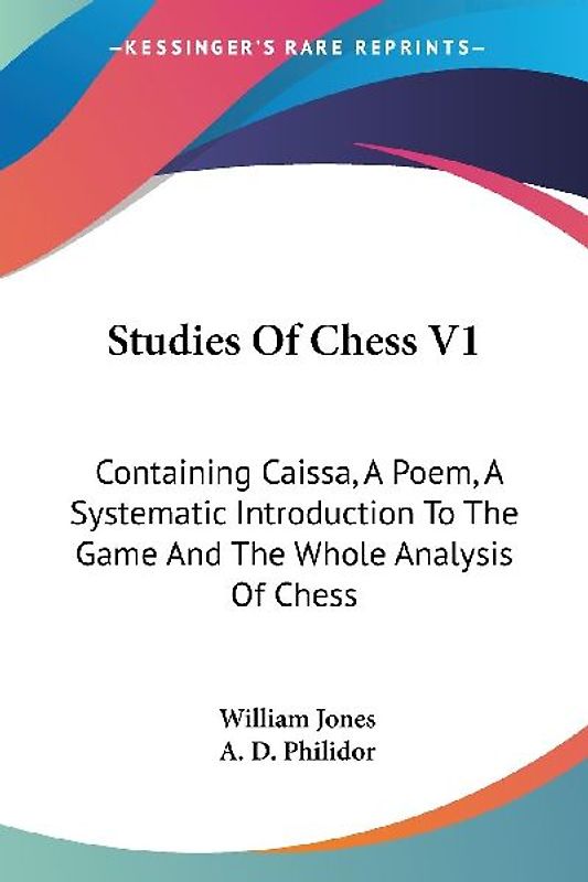 Studies Of Chess V1