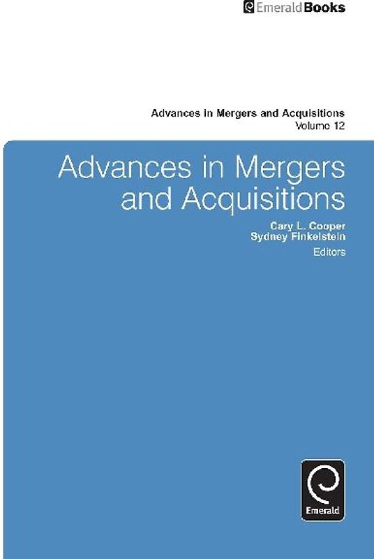 Advances in Mergers and Acquisitions