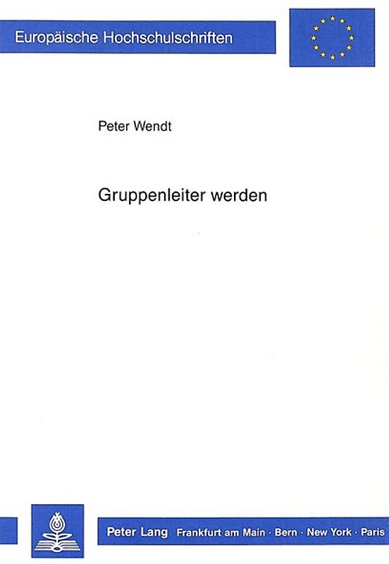 Gruppenleiter werden