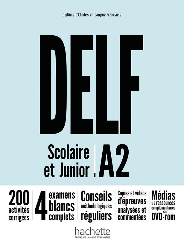 DELF Scolaire et Junior A2 – Nouvelle édition