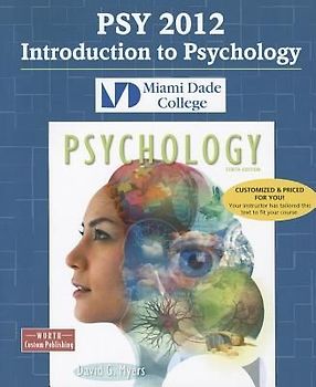 Custom Miami Dade Psychology 10e