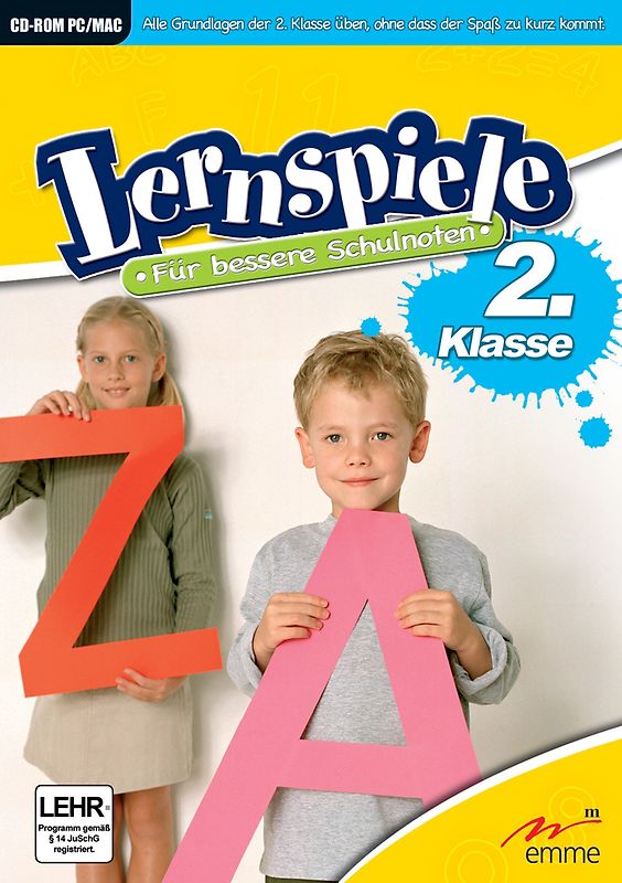 Lernspiele für bessere Schulnoten 2. Klasse PC Spiele