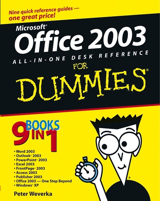Office 2003 All-in-One Desk Reference For Dummies