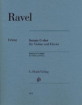 Violinsonate G-Dur: Besetzung: Violine und Klavier (G. Henle Urtext-Ausgabe)