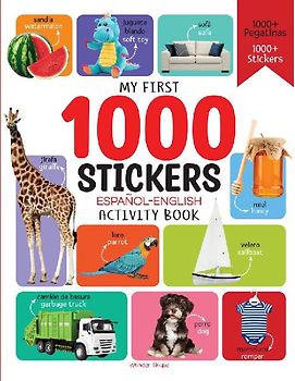 1000 Stickers English-Espanol Activity Book
