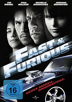 Fast & Furious 4 - Neues Modell. Originalteile. DVD