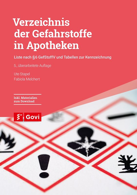 Verzeichnis der Gefahrstoffe in Apotheken