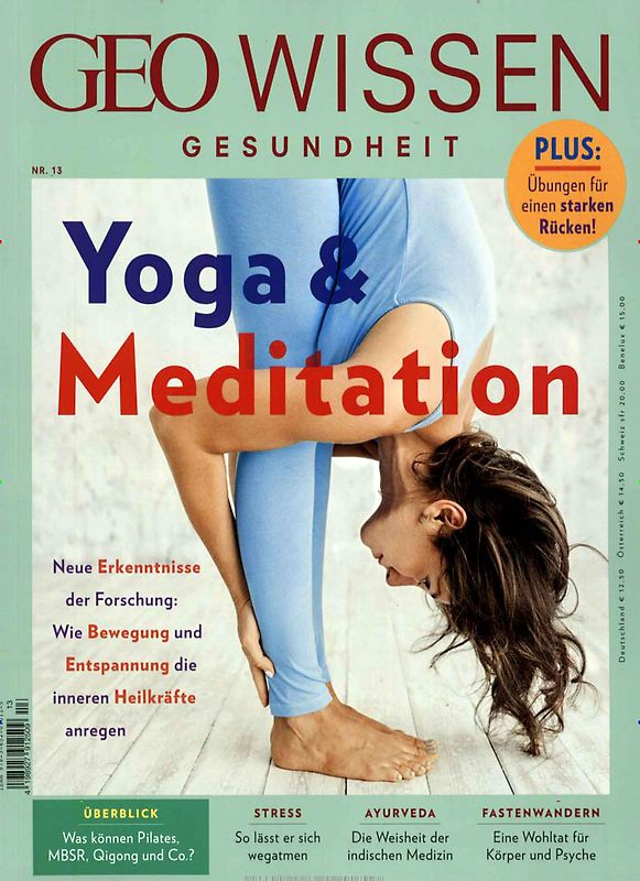 GEO Wissen Gesundheit / GEO Wissen Gesundheit mit DVD 13/20 - Yoga & Meditation