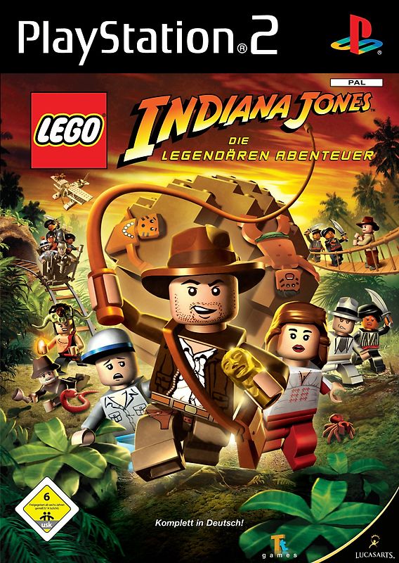 LEGO Indiana Jones - Die legendären Abenteuer PlayStation 2