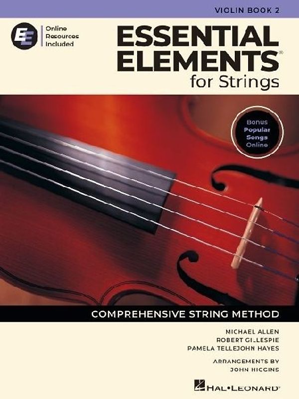 Essential Elements for Strings - Violin Book 2 with Online Resources