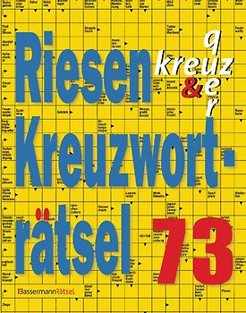 Riesen-Kreuzworträtsel 73 (5 Exemplare à 2,99 €)
