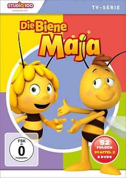 Die Biene Maja - Staffel 2, 52 Folgen [8 DVDs] DVD