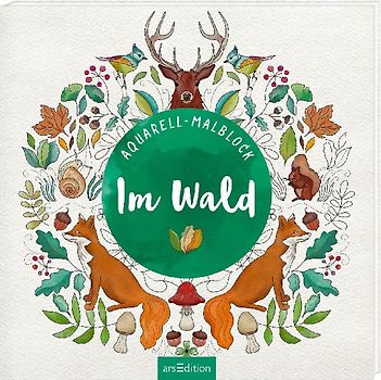 Aquarell-Malblock - Im Wald