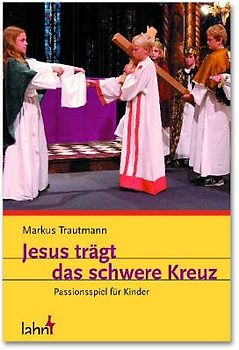 Jesus trägt das schwere Kreuz