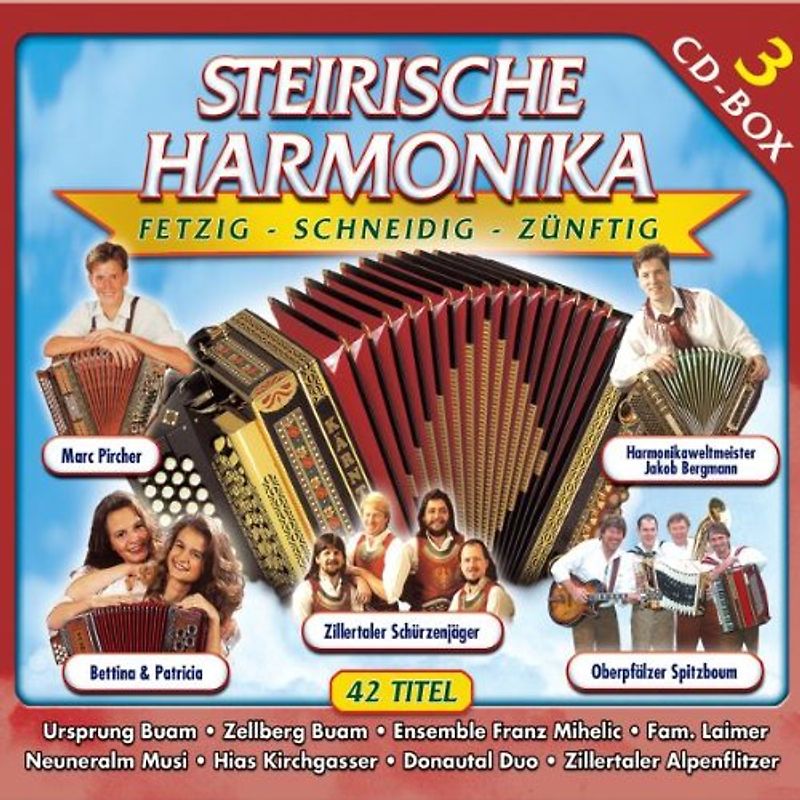 Various - Steirische Harmonika 3 CD-Box