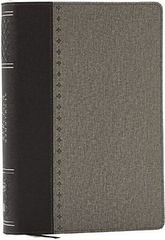 Alexander Maclaren Study Bible: Encouragement and Insights for a Christ-Centered Life (NKJV, Black/Gray Leathersoft, Comfort Print, Thumb Indexed)