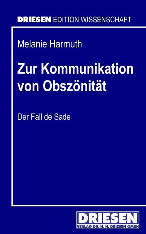 Zur Kommunikation von Obszönität