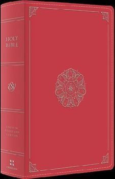 ESV Large Print Personal Size Bible, Red Letter (Trutone, Deep Teal, Emblem Design)