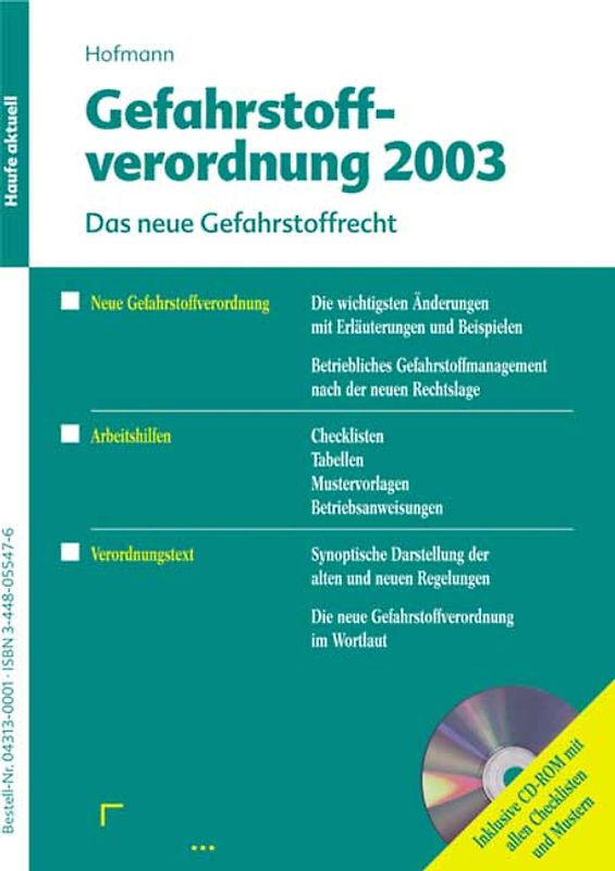 Gefahrstoffverordnung