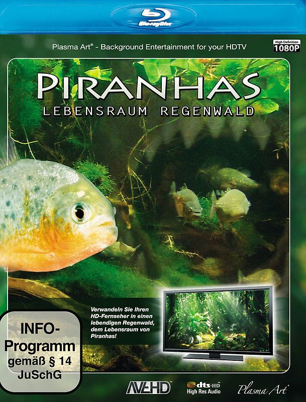 Piranhas - Lebensraum Regenwald Blu-ray Disc