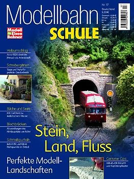 MEB Modellbahn Schule: Nr. 17 - Stein, Land, Fluss - perfekte Modell-Landschaften [Broschiert]