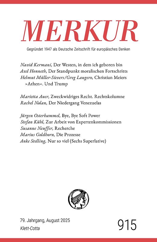 MERKUR 8/2025, Jg.79