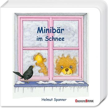 Minibär im Schnee