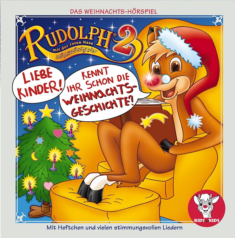 Weihnachts-Hörbuch - Rudolph liest die Weihnachtsgeschichte.