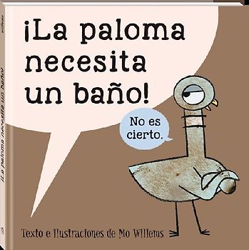 La paloma necesita un baño